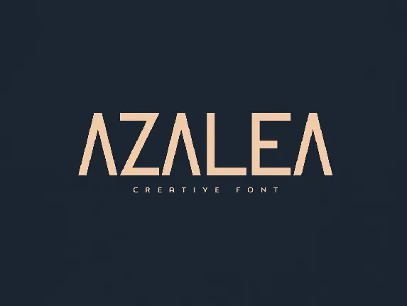 Azalea font