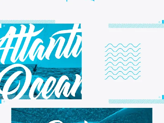 Atlantica Calligraphy Typeface Free font