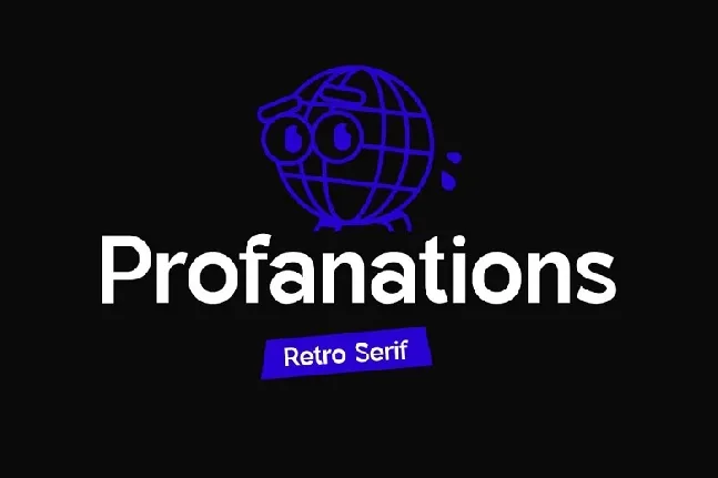 Profanations Family font