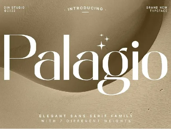 Palagio font