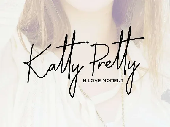 Katty Pretty Script Free font