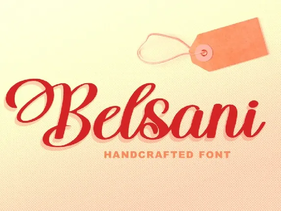 Belsani font