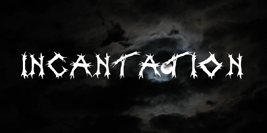 Incantation font