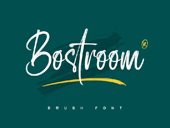 Bostroom font