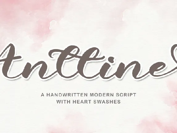 Anttine font