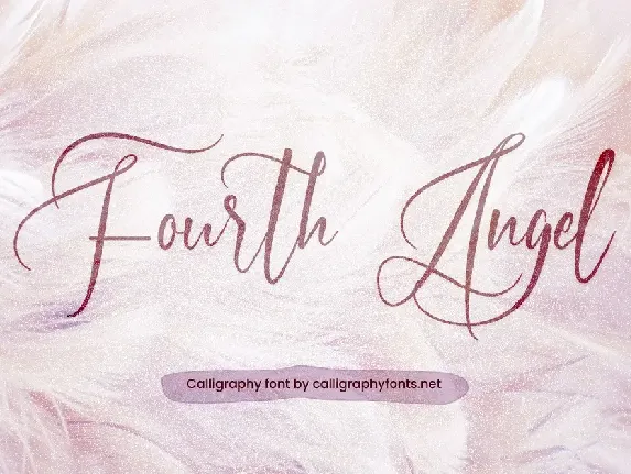 Fourth Angel Demo font