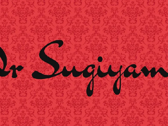 Dr Sugiyama font