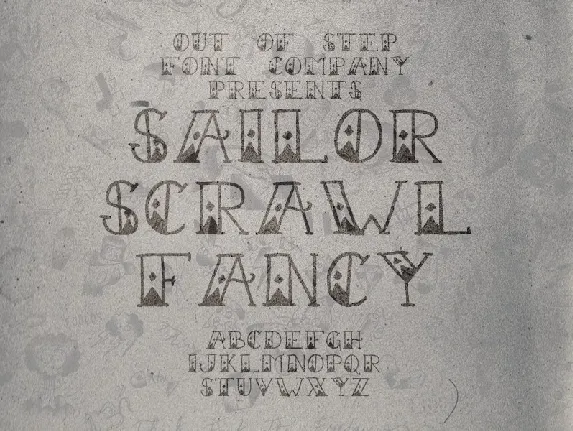 Sailor Scrawl font