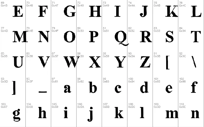 Hattie font