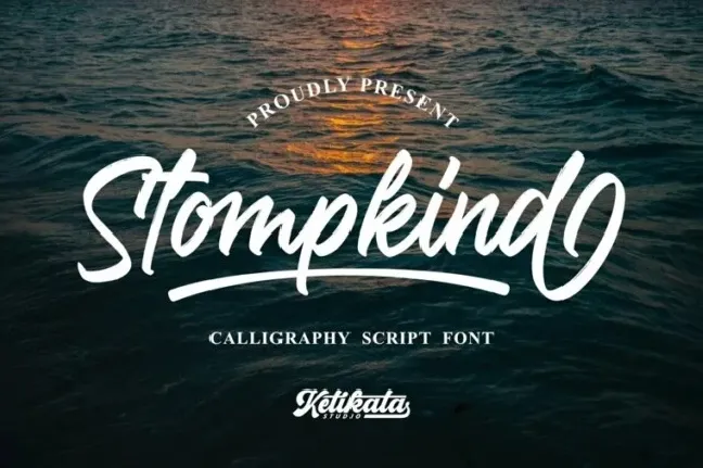 Stompkind font