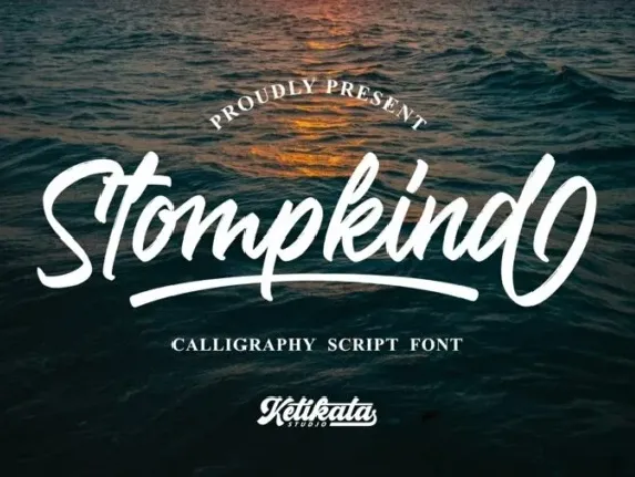 Stompkind font