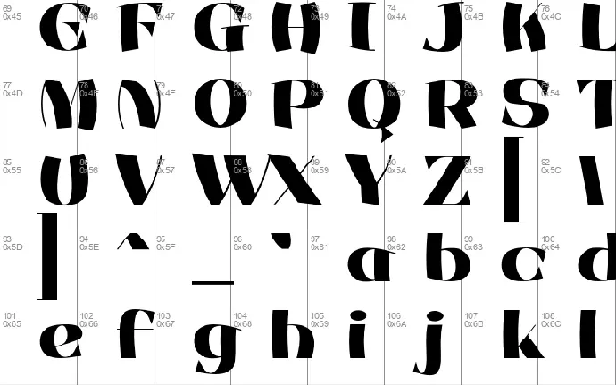 Nectar Mojo font