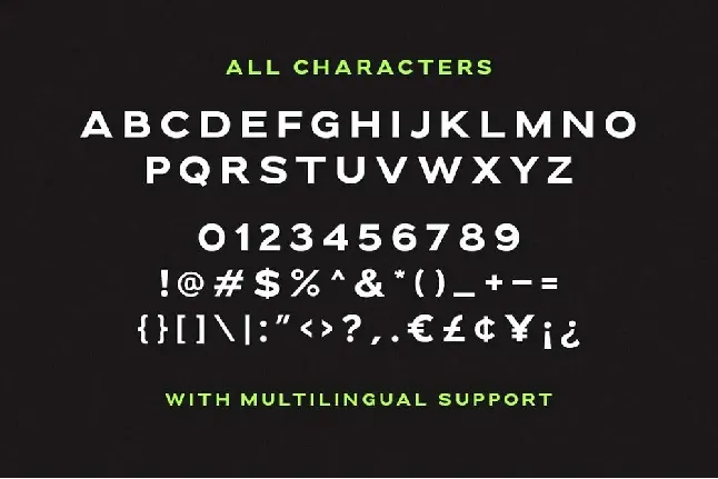 Downey font