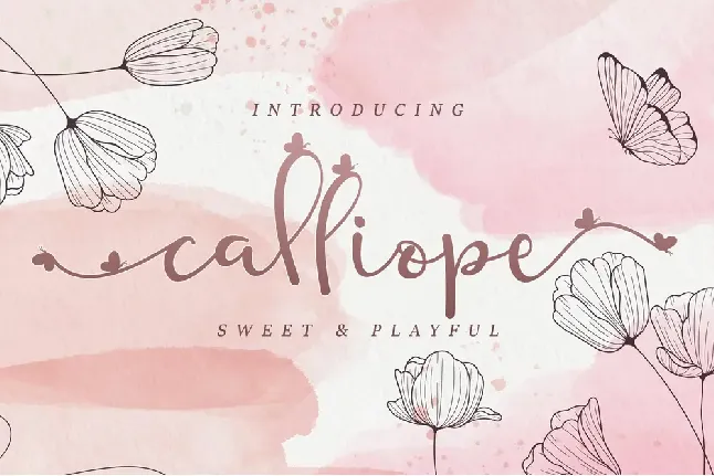 Calliope Script font