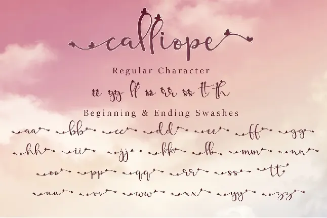 Calliope Script font