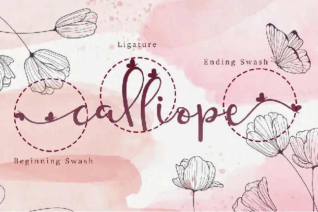 Calliope Script font