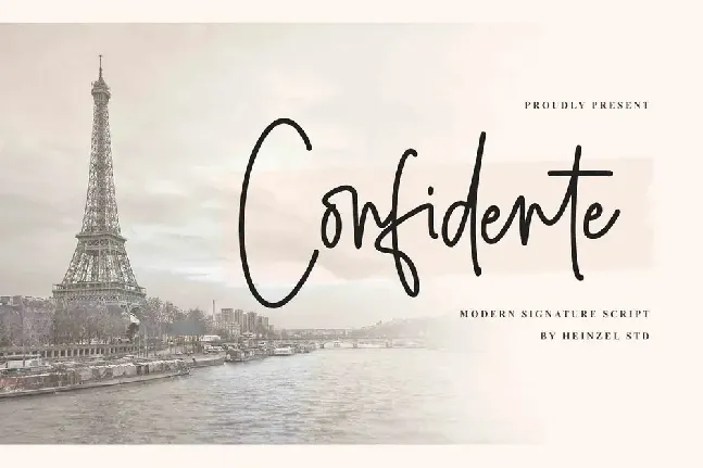 Confidente font