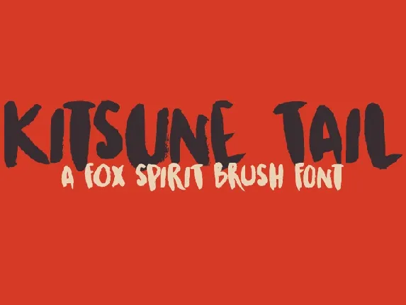 DK Kitsune Tail Free font