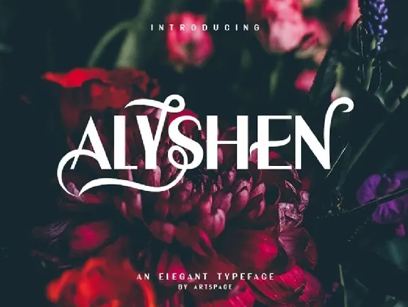 Alyshen Typeface Free font