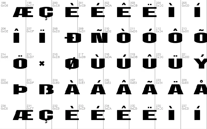 Xenku font