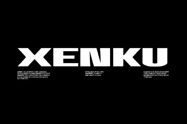 Xenku font