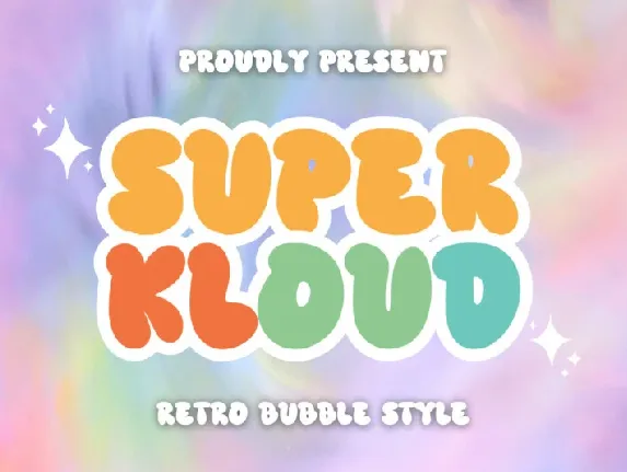 Super Kloud font