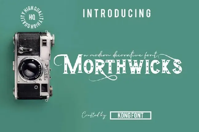 Morthwicks Display font