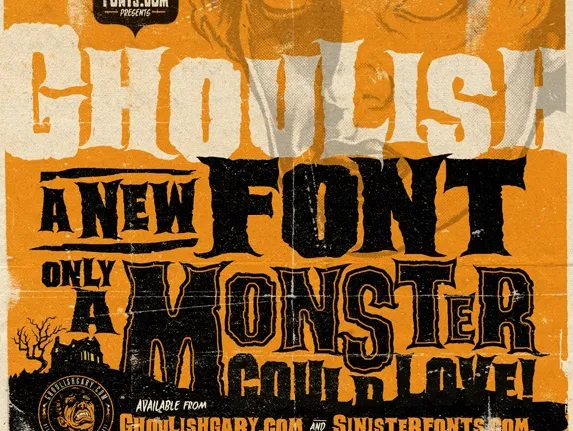 Ghoulish font