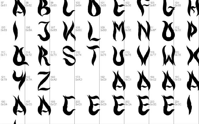 Fuego Burn font