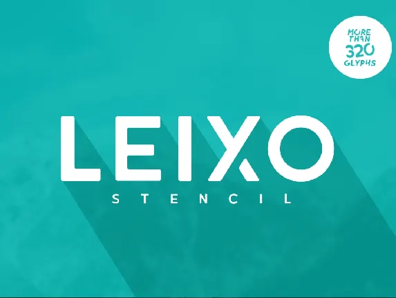 Leixo font