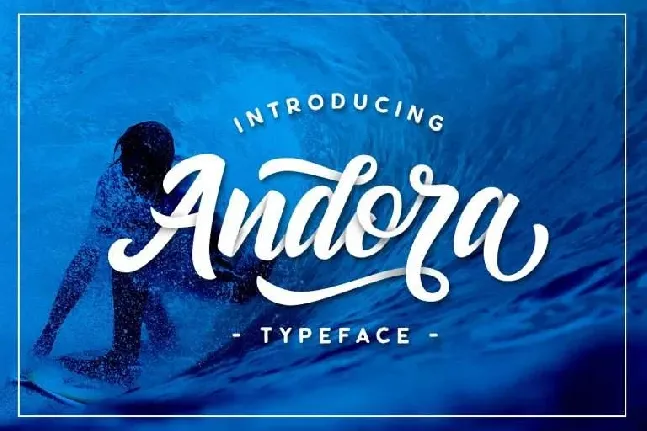 Andora Script Free font