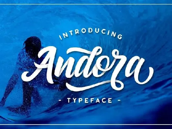 Andora Script Free font