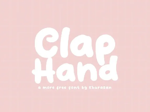 Clap Hand font