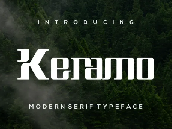 Keramo font