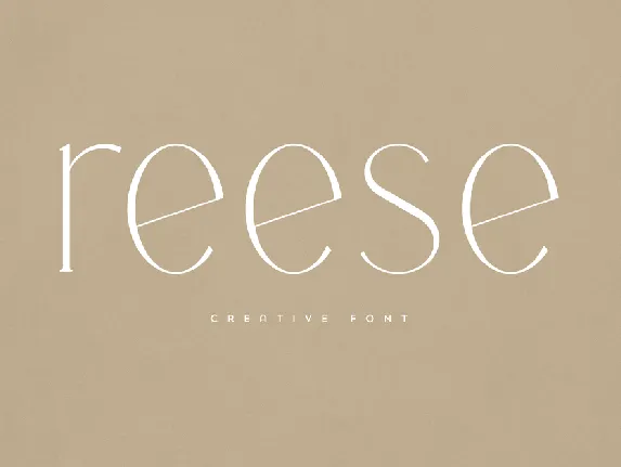 Reese font