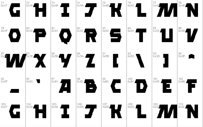 Clickuper font