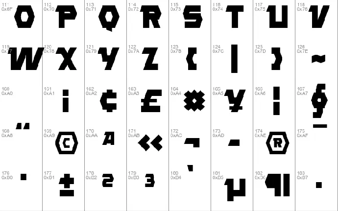 Clickuper font