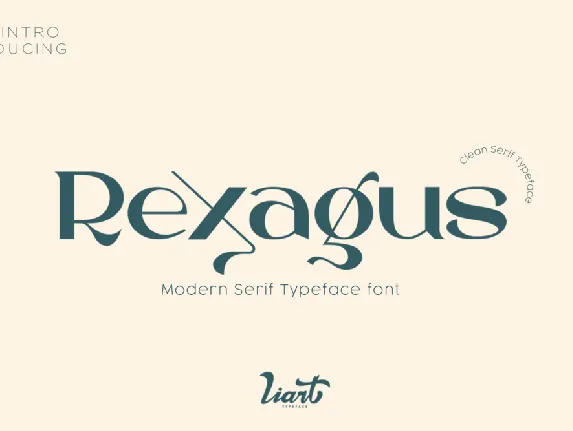 Rexagus font