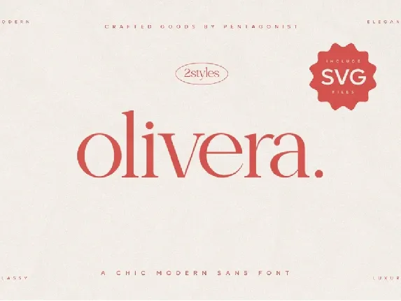 Olivera font