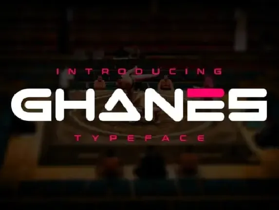 Ghanes Font