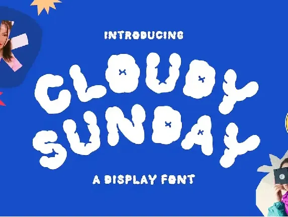 Cloudy Sunday font