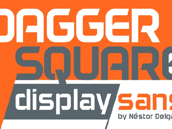 DAGGERSQUARE font