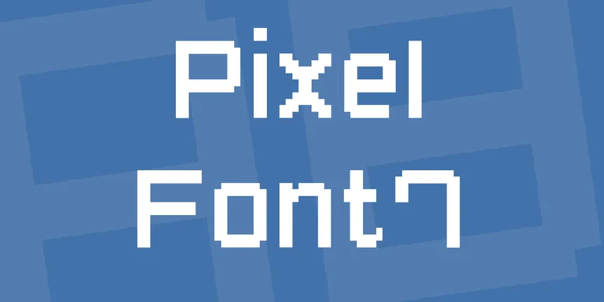 Pixel Font7