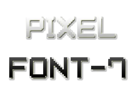 Pixel Font7