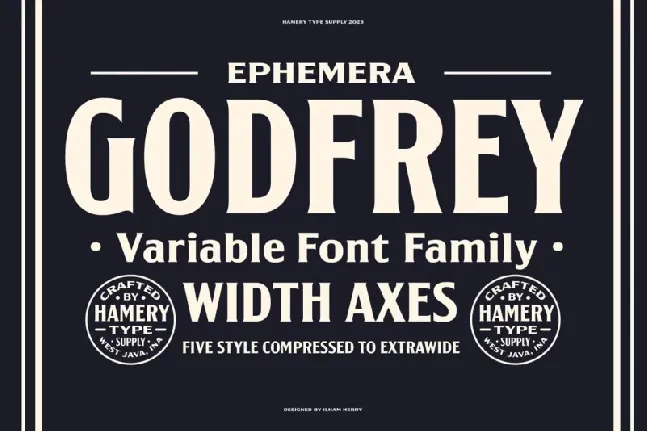 Godfrey font