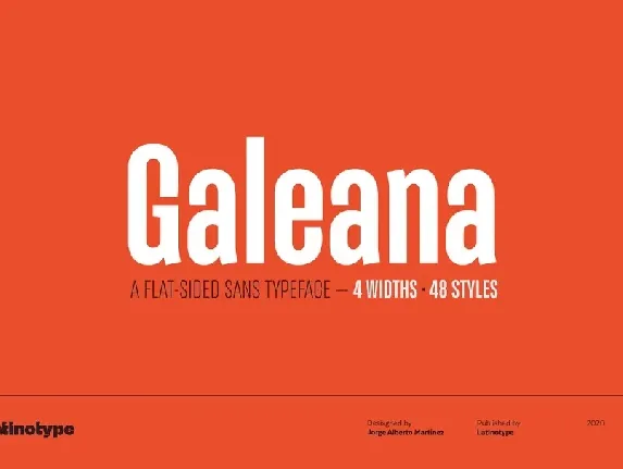 Galeana Family font