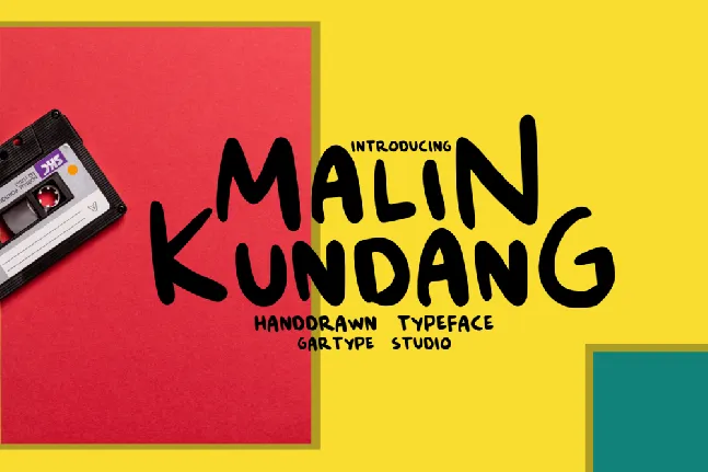 Malin Kundang Script font