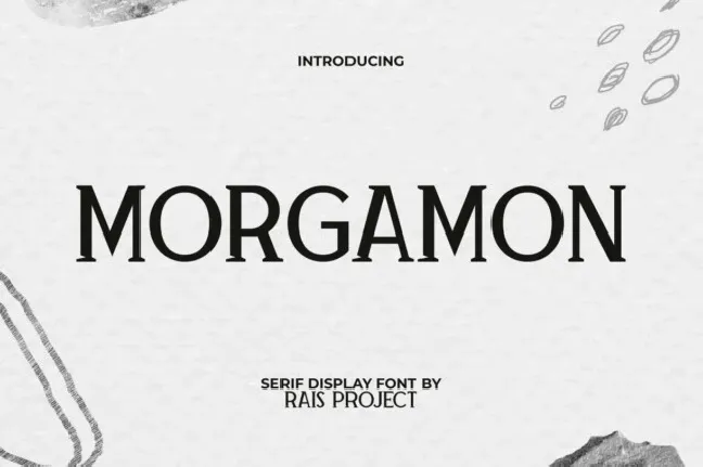 Morgamon font