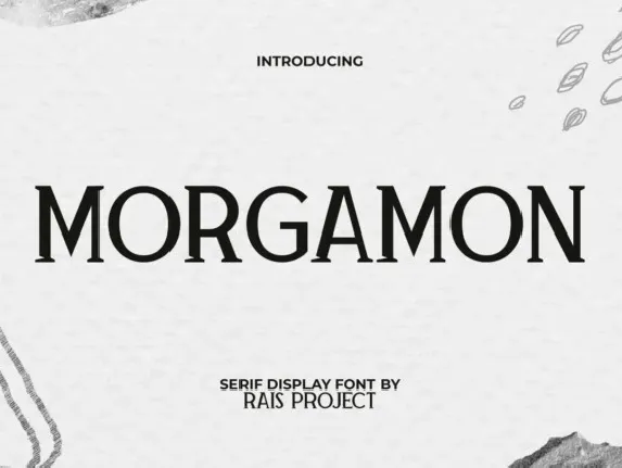 Morgamon font