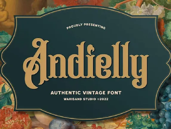 Andielly font